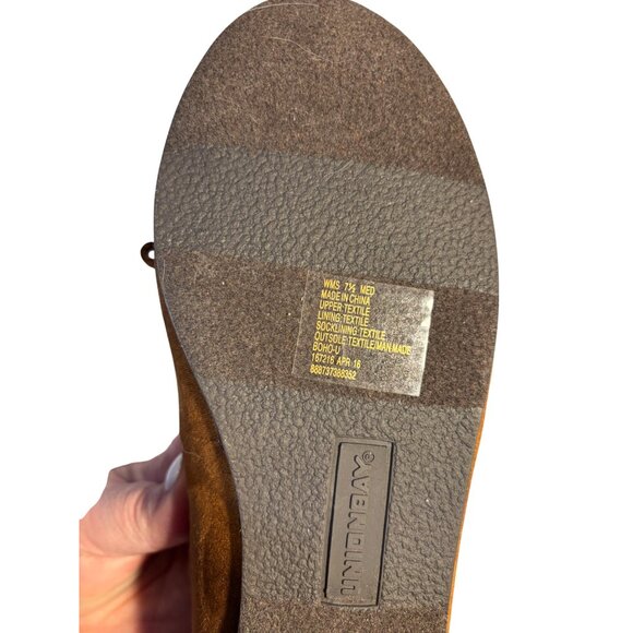 Unionbay Boho-U Women's Brown Faux Suede Moccasins With Fringe Detail Size 7.5 - Picture 7 of 8